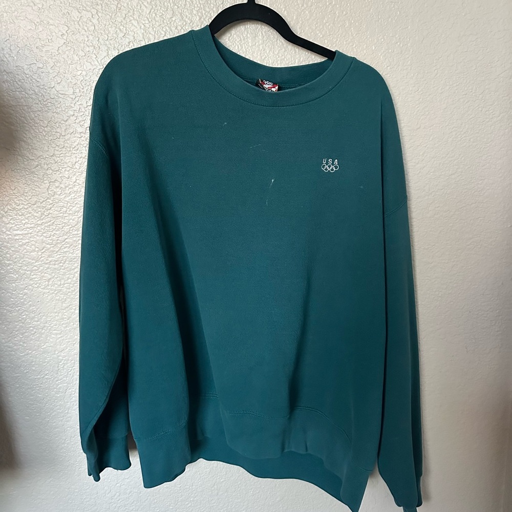 Teal USA Olympic Crewneck Sweatshirt